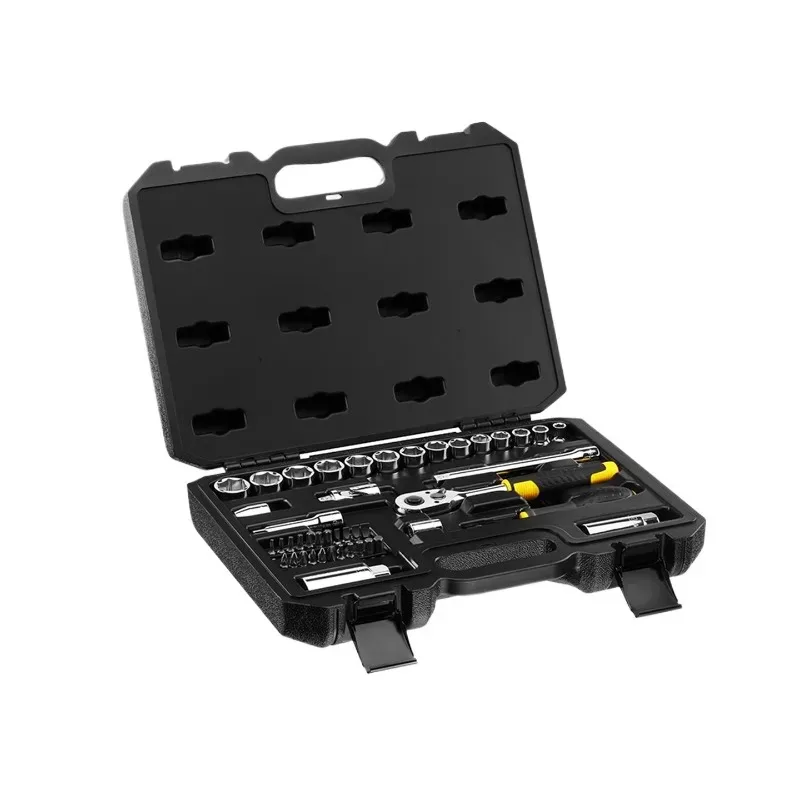 Socket Wrench Set Ratchet Spanner Kit Auto Repair Hand Tools Full Size