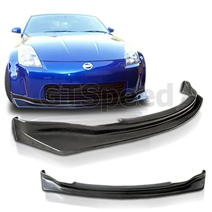 JDM PU شفة المصد الأمامي N1-Style متوافقة مع 2003-2005 Nissan 350Z #1