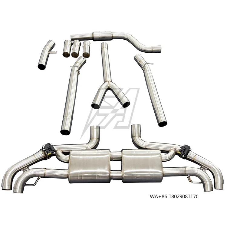 

For X7 2020-2021 G07 Exhaust System Middle Tail High Performance Cat Back Exhaust Pipe Electronic Exhaust Valve Muffler