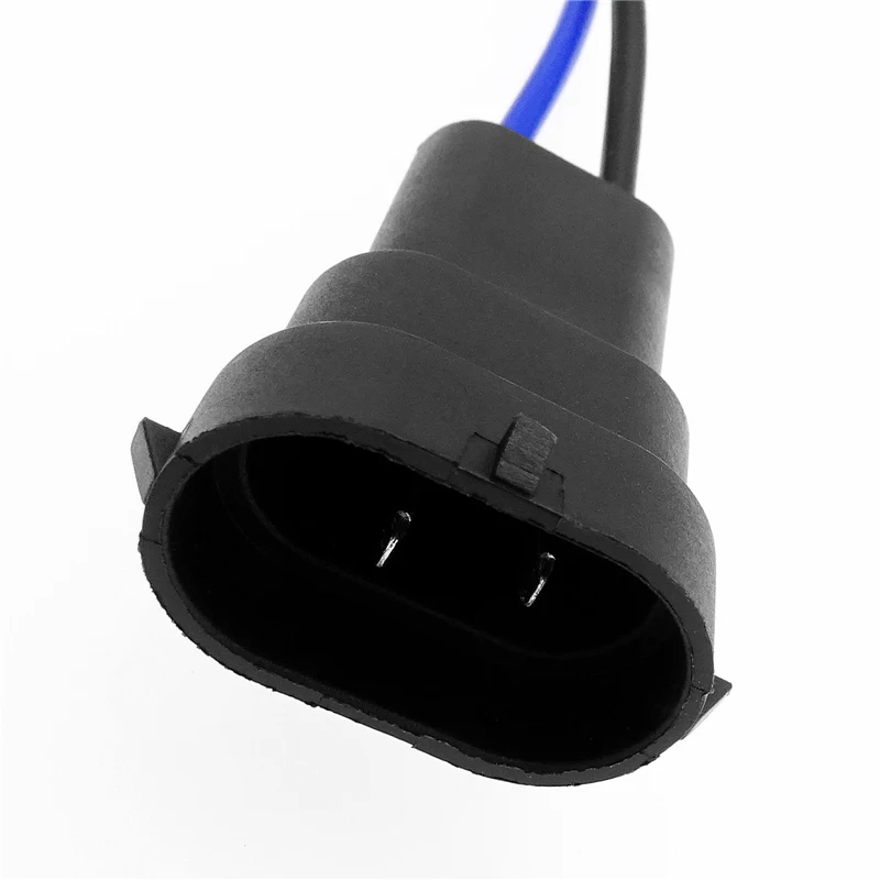 1 Pair Car Headlight Light Harness Dual Beam Conversion Cable Socket Plug Adapter For H4 To H11 Wire Harness Car Accessories