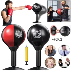 Desk Punching Bag Desktop With Suction Cup Table Boxing Exercising Children Speed Tool Stress Ball Adult Training Boxing
