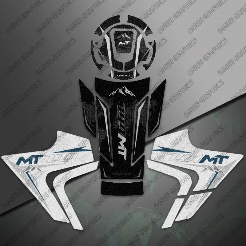 

Подходит для мотоцикла 700 MT 700 MT, защитная накладка на топливный бак, матовая наклейка, аксессуары CFMOTO