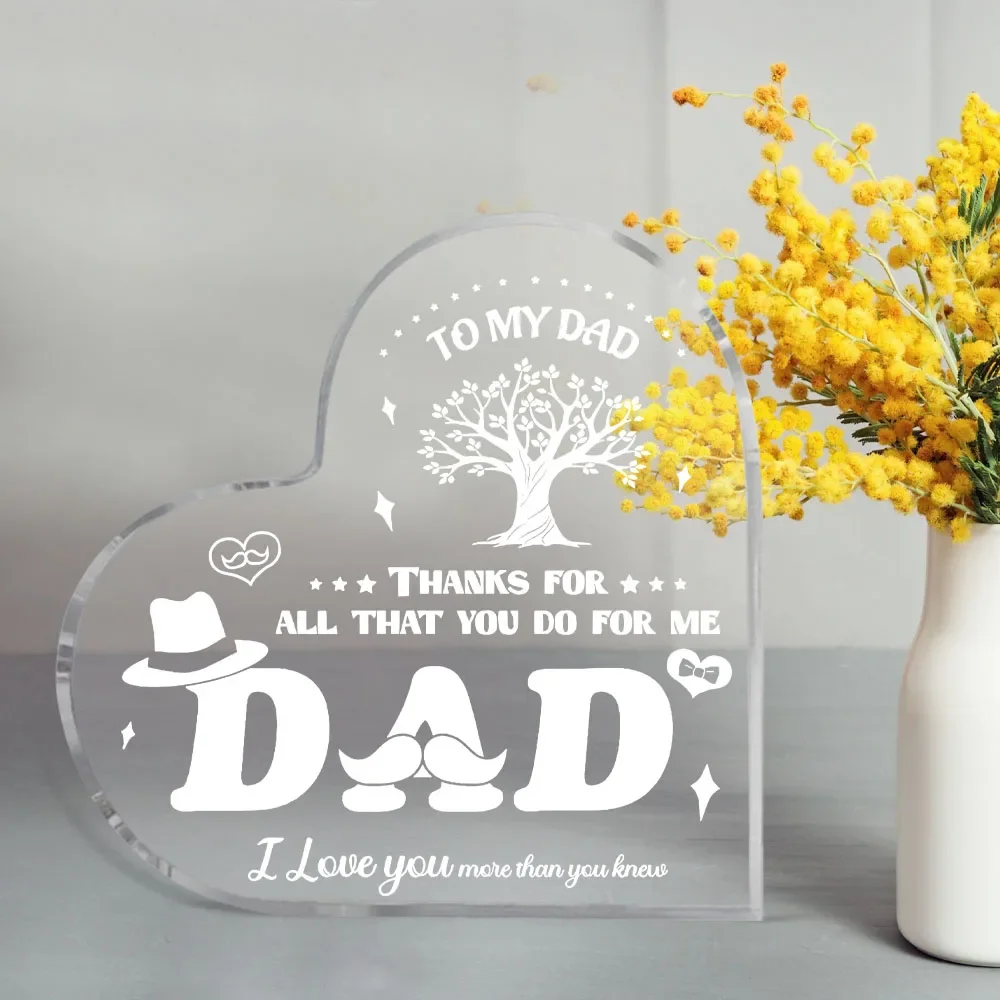 Papa Bracelet for Dad from Daughter Son I Love You Father's Day Gift