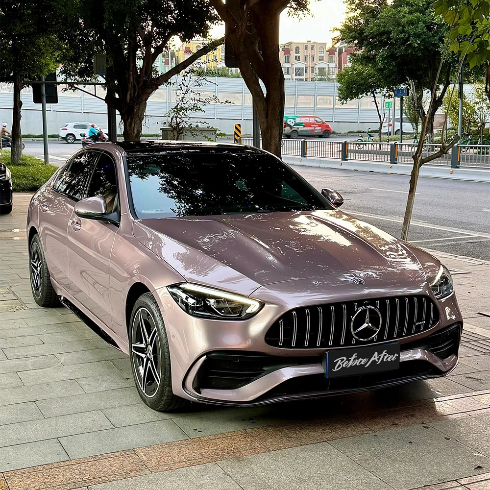 맞춤형 PVC 색상 변환 메탈 페인트 핑크 보호 필름 자동차 비닐 필름 PET 베리 파우더 컬러 자동차 비닐 랩