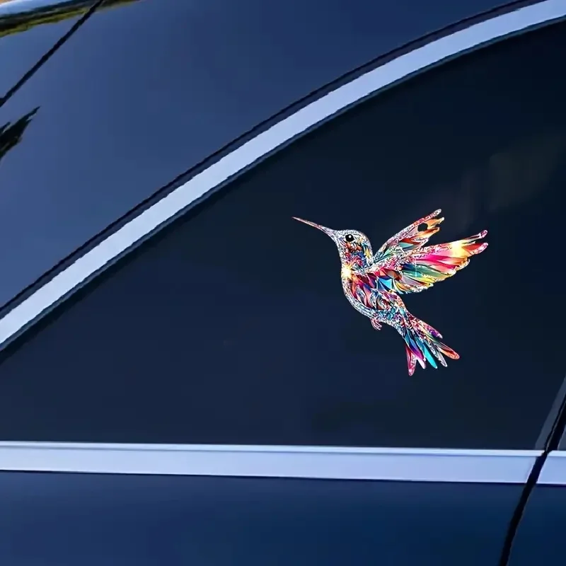 Hummingbird Funny Decorative Car Stickers , Adhesive Sticker for Cars, Trucks, Motorcycles, Laptops, Windows, Glass, Walls