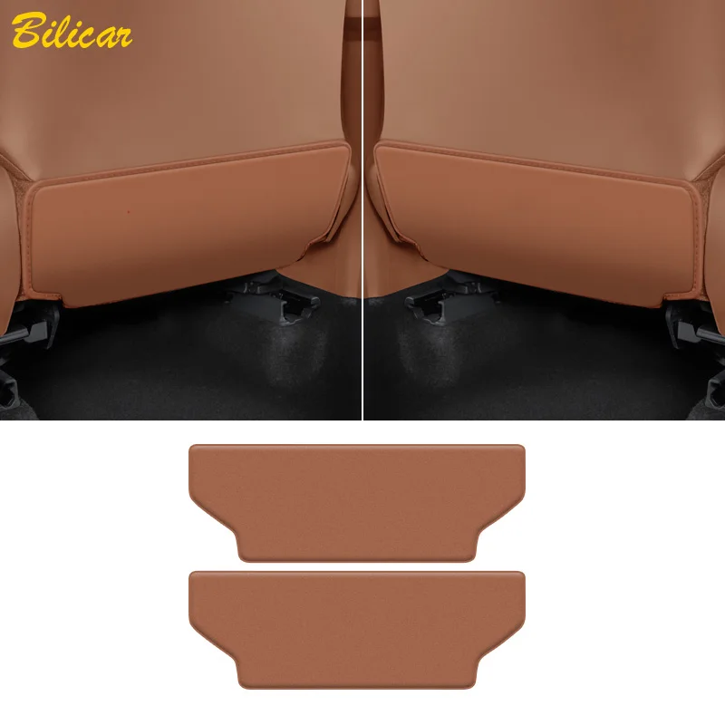 For Hyundai Tucson NX4 2022 2023 Car Rear Seat Anti-Kick Protection Mat Back Seat Cover Pad Accessories