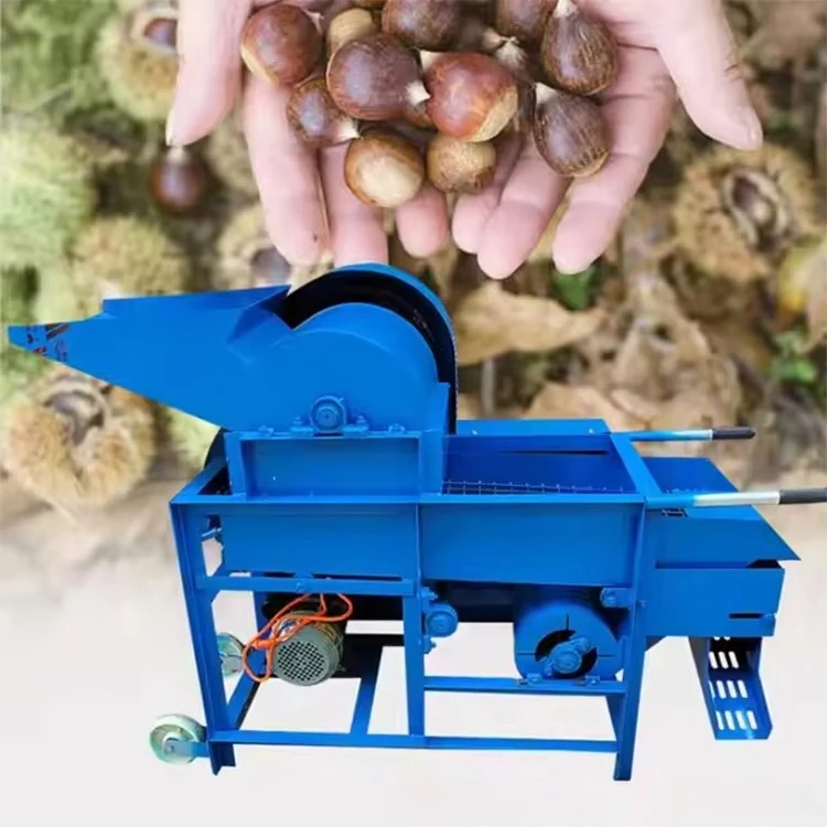 Spiny Chestnut Shell Peeling Machine Stab Husk Shelling Machine Electric Chestnut Shell Remover Chestnut Machine