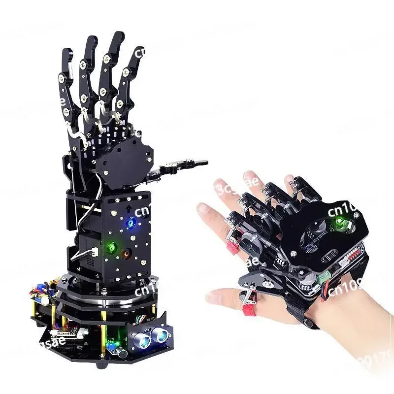 Bionic Mechanical Arm Palm, Gihand Somatosensory Gloves Arduino Programming Robot