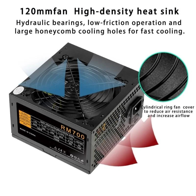 RM700 700W Desktop Power Power Power 700W POWER с Multi Hepation