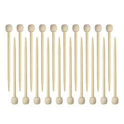 20Pcs/Set Bamboo Knitting Positioning Needle 7cm for Sweater Weaving Marking Needlework Crafts Needles DIY Knitted Tool Pins
