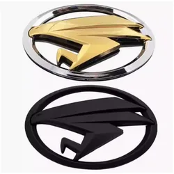 2 Color Car hollow out Modification Logo Eagle Bird Logo Universal car styling / Car interior decoration