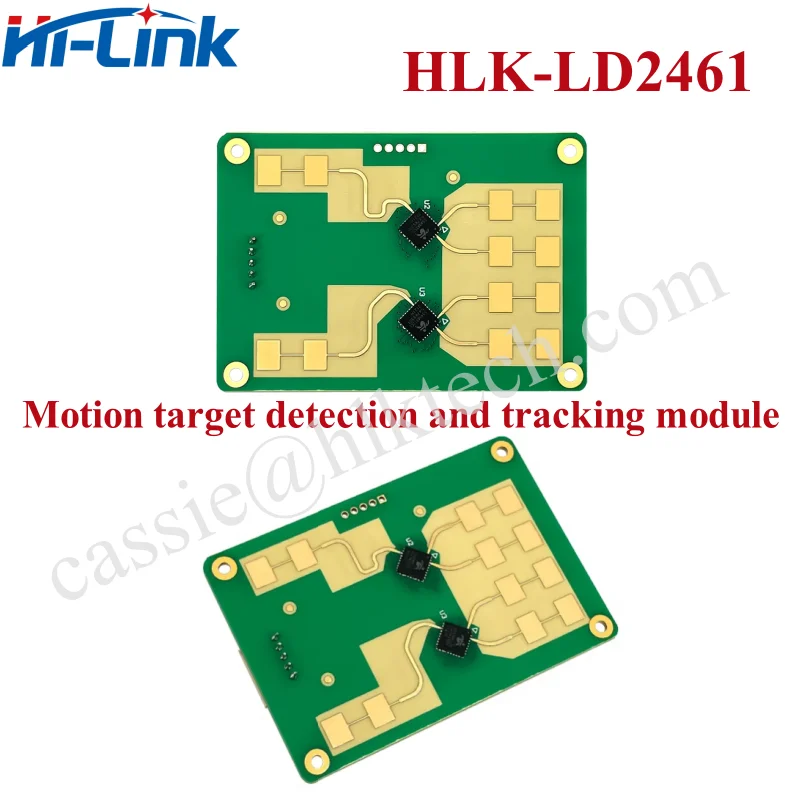 24G HLK-LD2461 Human Presence and Moving Micro-motion mmWave Sensor Tracking Module for Distance Angle and Speed