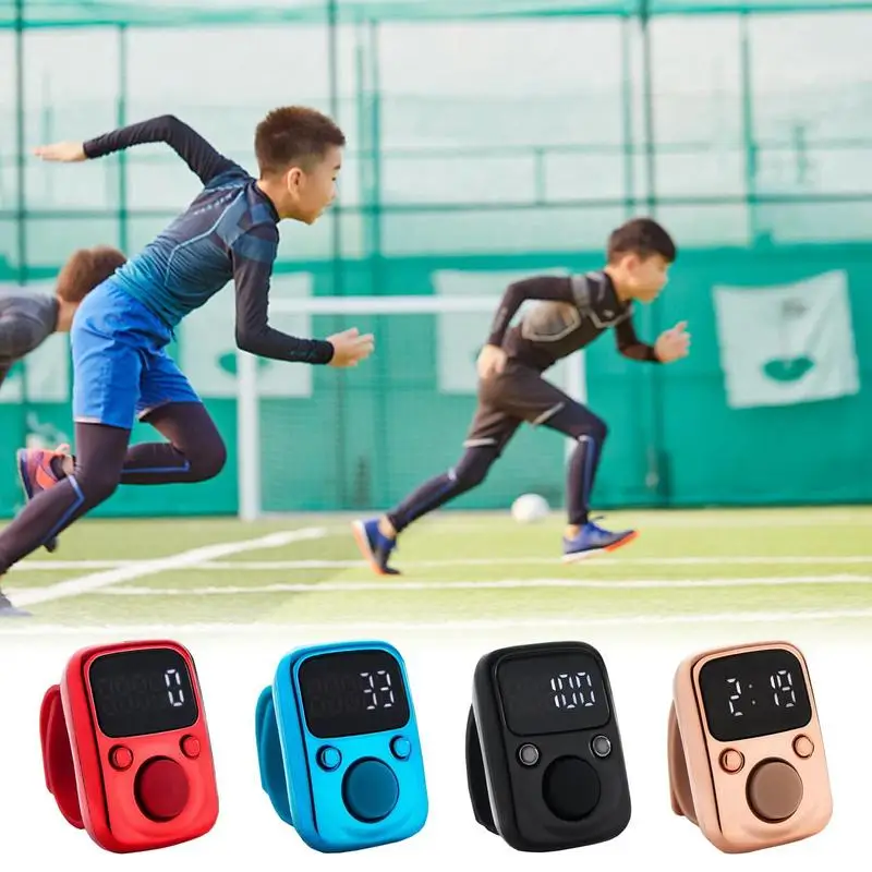 

Portable Clicker Counter Waterproof Smart Click Counter Finger Clicker For Sporting Events School Activities Team Training
