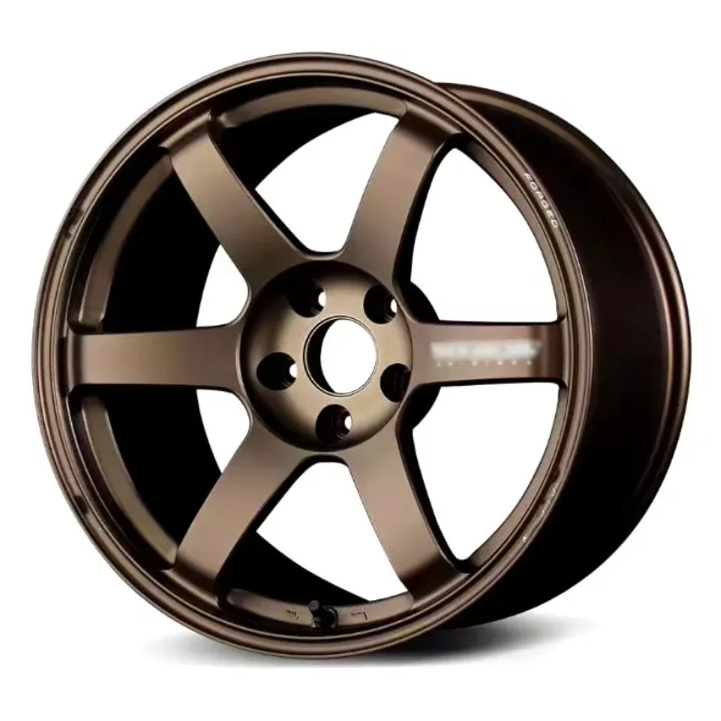 Литье Flow Forming 5x120 5x114,3 18-дюймовый Volk Racing Te37 для Tesla Model 3 Jdm Автомобильные колеса Бронзовый высокопроизводительный Стайлинг