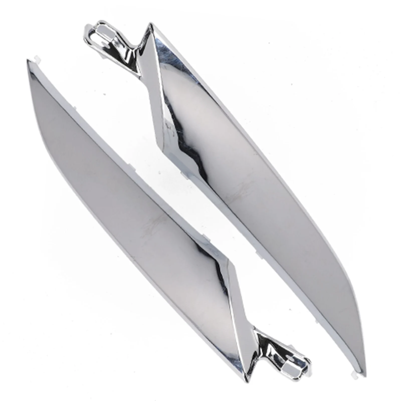 

Front Hood Chrome Grille & Headlight Trim for HRV 2019 2021 2pcs ABS Replacement Set with OEM 71163 T7A J01 and 71168 T7A J51