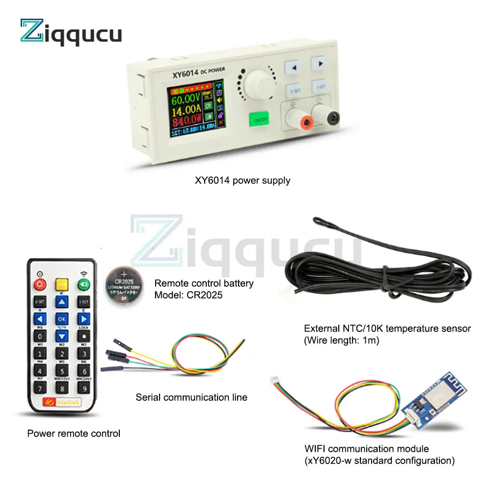 XY6014 0-60V CNC Adjustable DC Stabilized Power Supply Constant Voltage and Constant Current Maintenance 900W Step-down Module