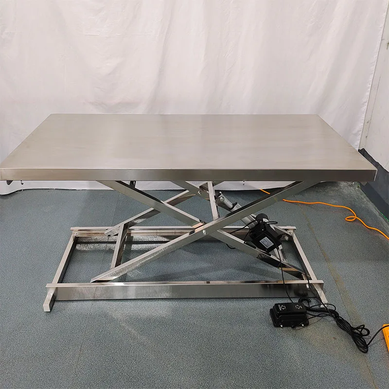 Hydraulic Elevation System Veterinary Exam Surgical Table Vet Operating Table For Dogs vet stainless steel tables