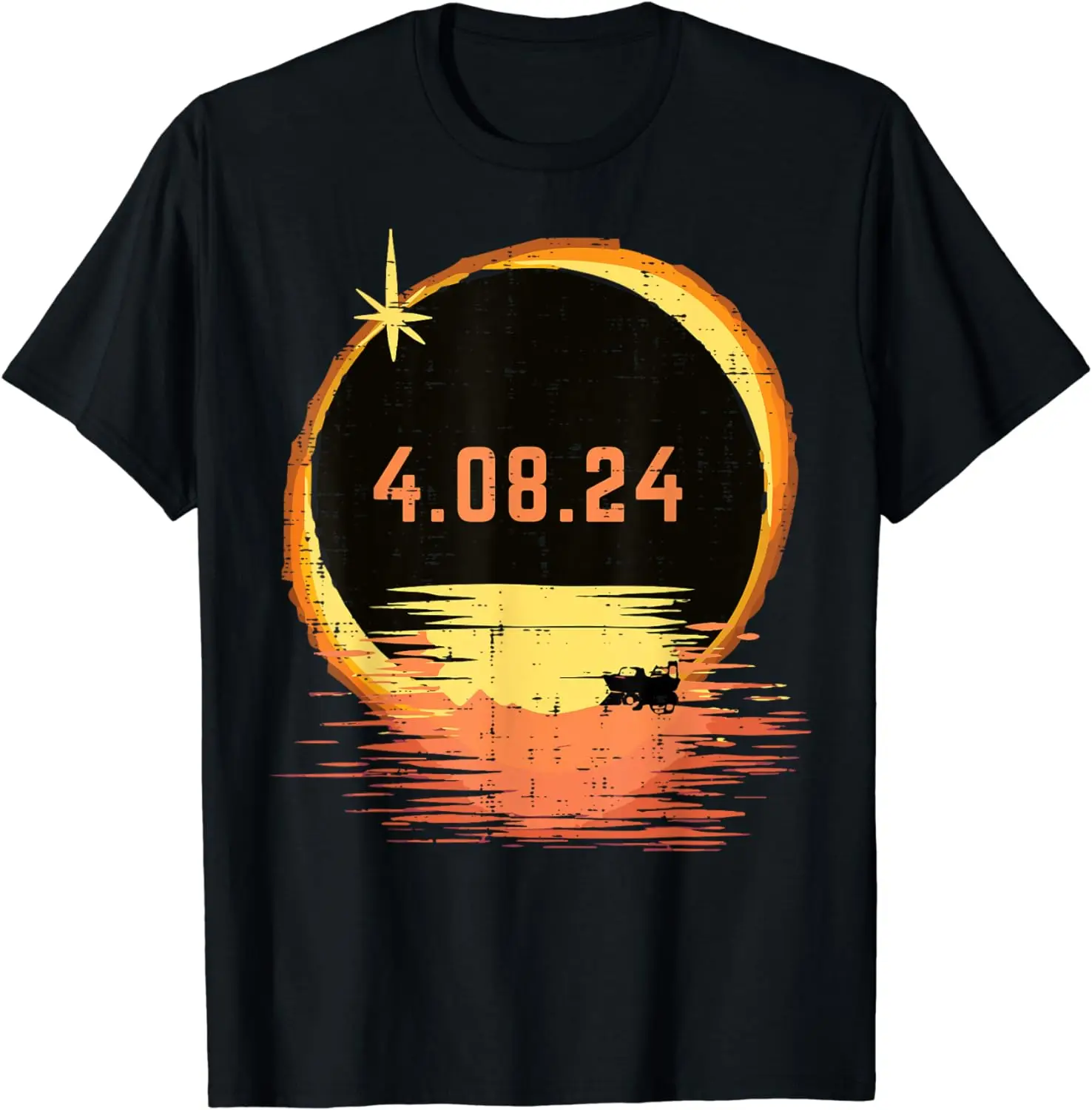 

Sunset Total Solar Eclipse 2024 April 8 Women Men Kids T-Shirt