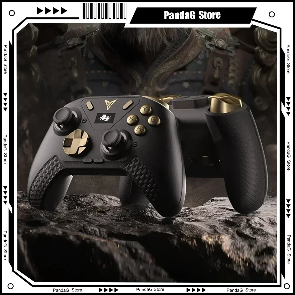 Flydigi APEX 4 Black Myth:Wukong Gamepad Wireless Force Feedback Alloy Rocker Nearlink 2Khz Screen for Switch PC Android Steam