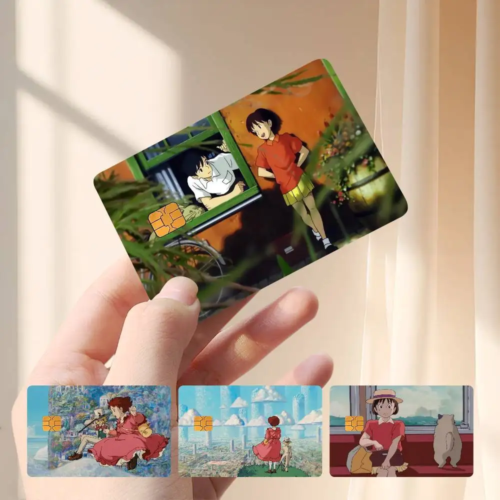 W-Whisper Of The Heart Card Stickers Credit Card Protector Stickers Resist Scratches And Abrasions