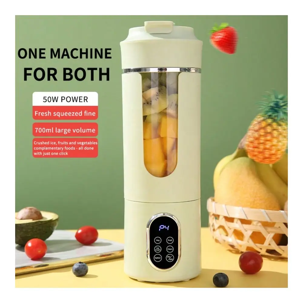 

USB Rechargeable Electric Juicer Cup Portable Multifunctional Blender With BuiltIn Lithium Battery, Ideal For Juicing On The Go
