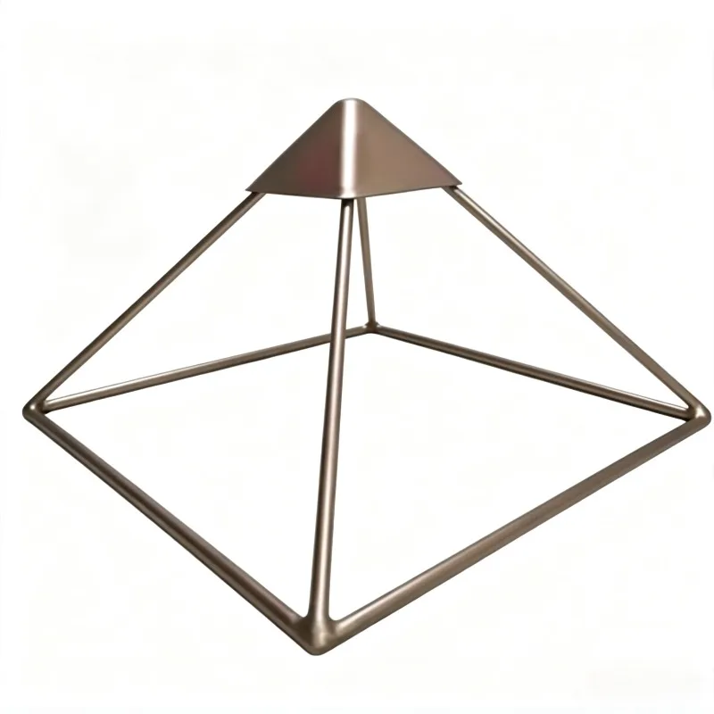 Customized Copper Pyramid Ornament for Meditation and Sleep Copper Pyramid Ornament for Meditation and Sleep
