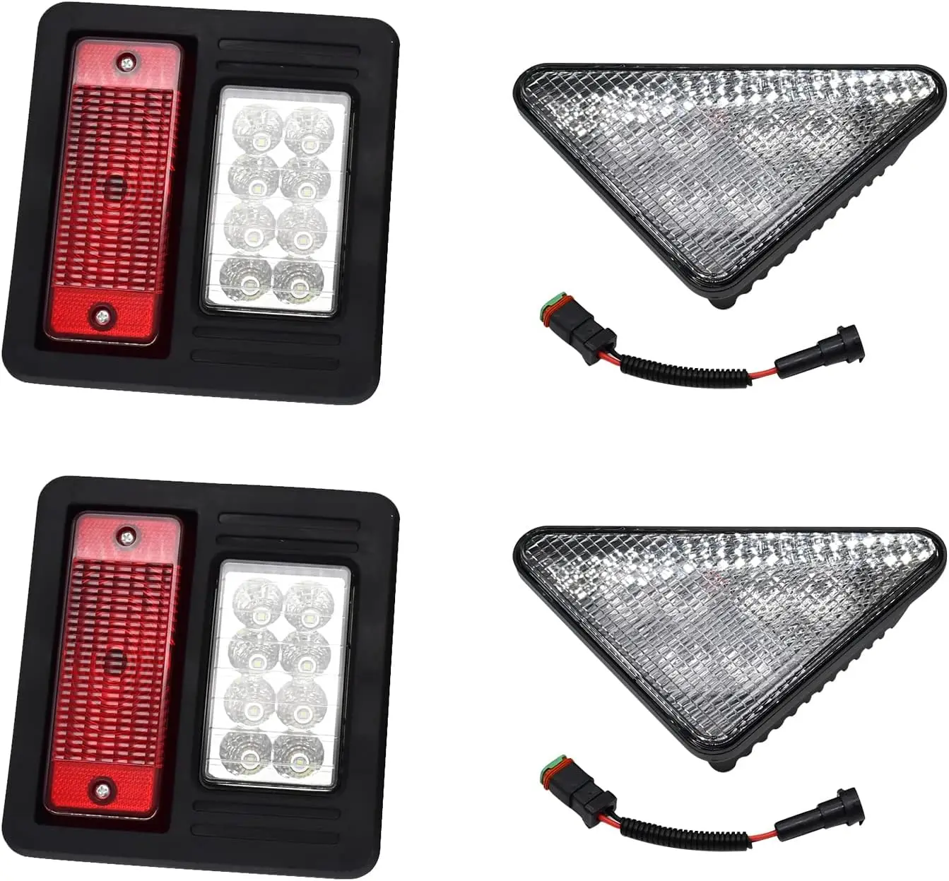 6670284 LED Light Kit RH and LH Headlights 7259523 7259524 6718042 6718043 Compatible with Bobcat Skid Steer Loader 751 T250