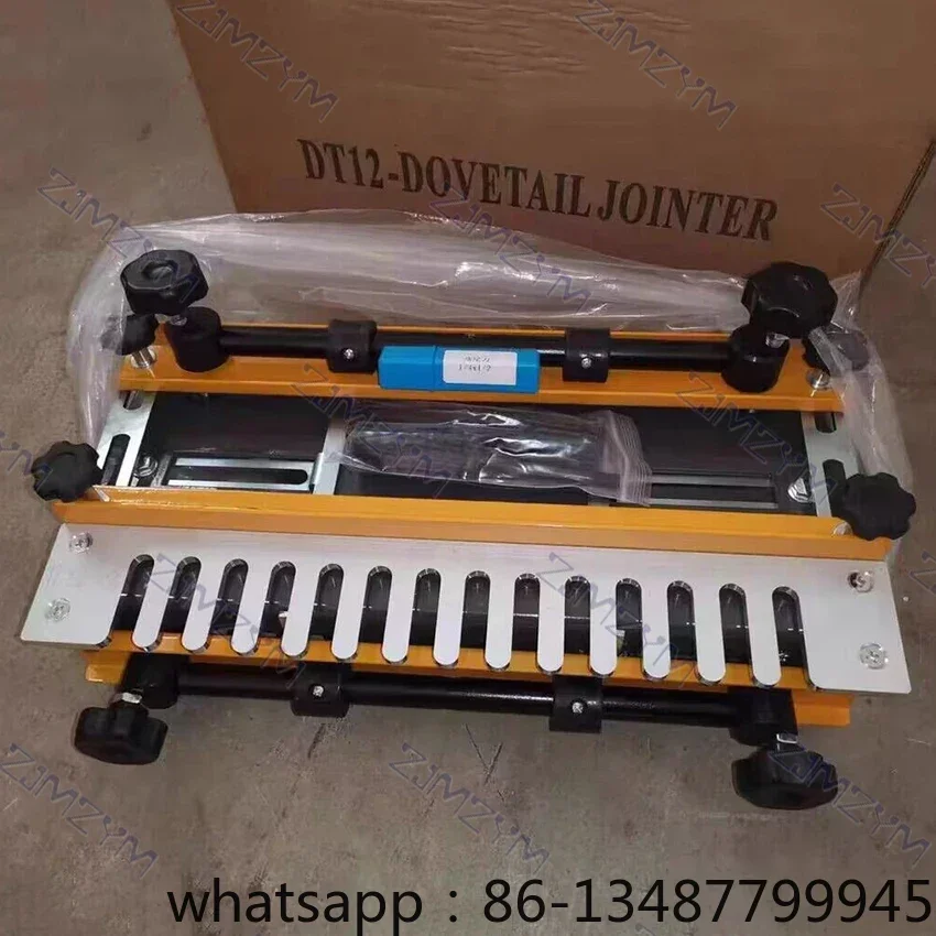 

300mm/12” Woodworking Dovetail Machine Wood Dovetail Jig Portable Machine Semi-Permeable Die-Cast Joint Mortising Carpentry Tool