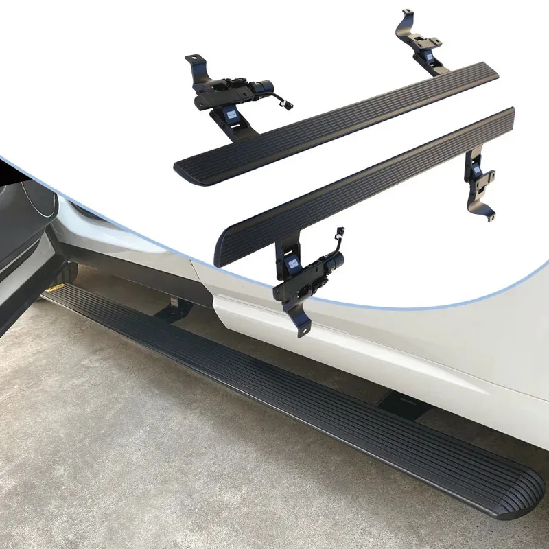 

WJ Super Price LED Lights Car Padel SideSteps Electric Retractable Running Boards for 17-2 LYNK&CO 01