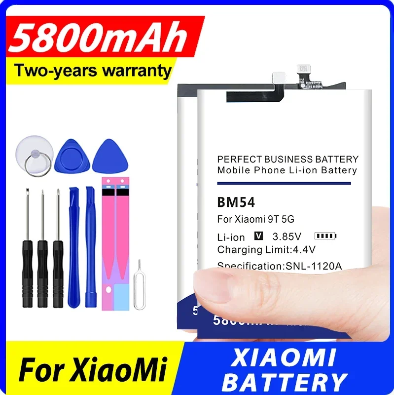 BM4W BM54 BN5A BN52 BM4G BM4U Battery For Xiaomi POCO Redmi Note BM4D X3 F3 1 3 5C 9 10 Play 8T 7 10T 9T K30 K40 Lite Pro 5G