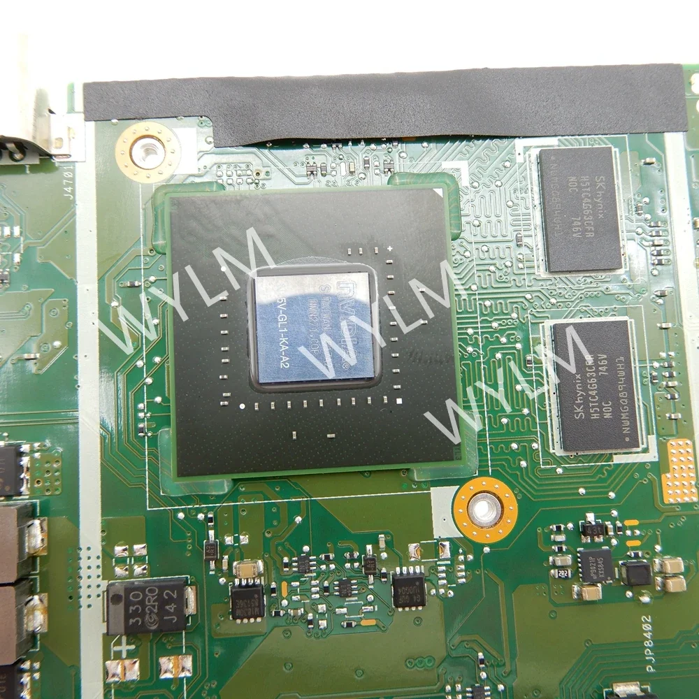 Placa base para ordenador portátil X441NC para Asus X441N X441NA X441NC F441N con CPU N3350/N3450/N4200 4GB RAM 100% probado OK