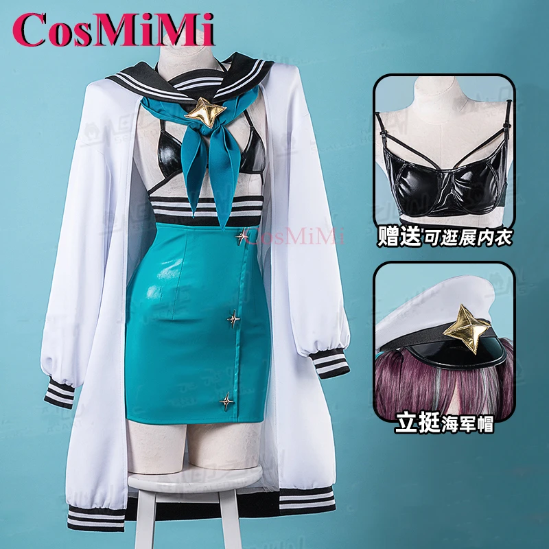 

CosMiMi Anime Gushing Over Magical Girls Akoya Matama Cosplay Costume Sweet Lovely Uniforms Carnival Party Role Play Clothing