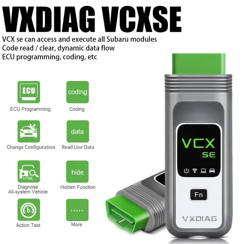 

VXDIAG VCX SE 14 Brands in 1 with 2TB HDD Software for Honda Toyota GM Ford Mazda JLR Subaru Nissan PSA Renault Volvo Benz BMW