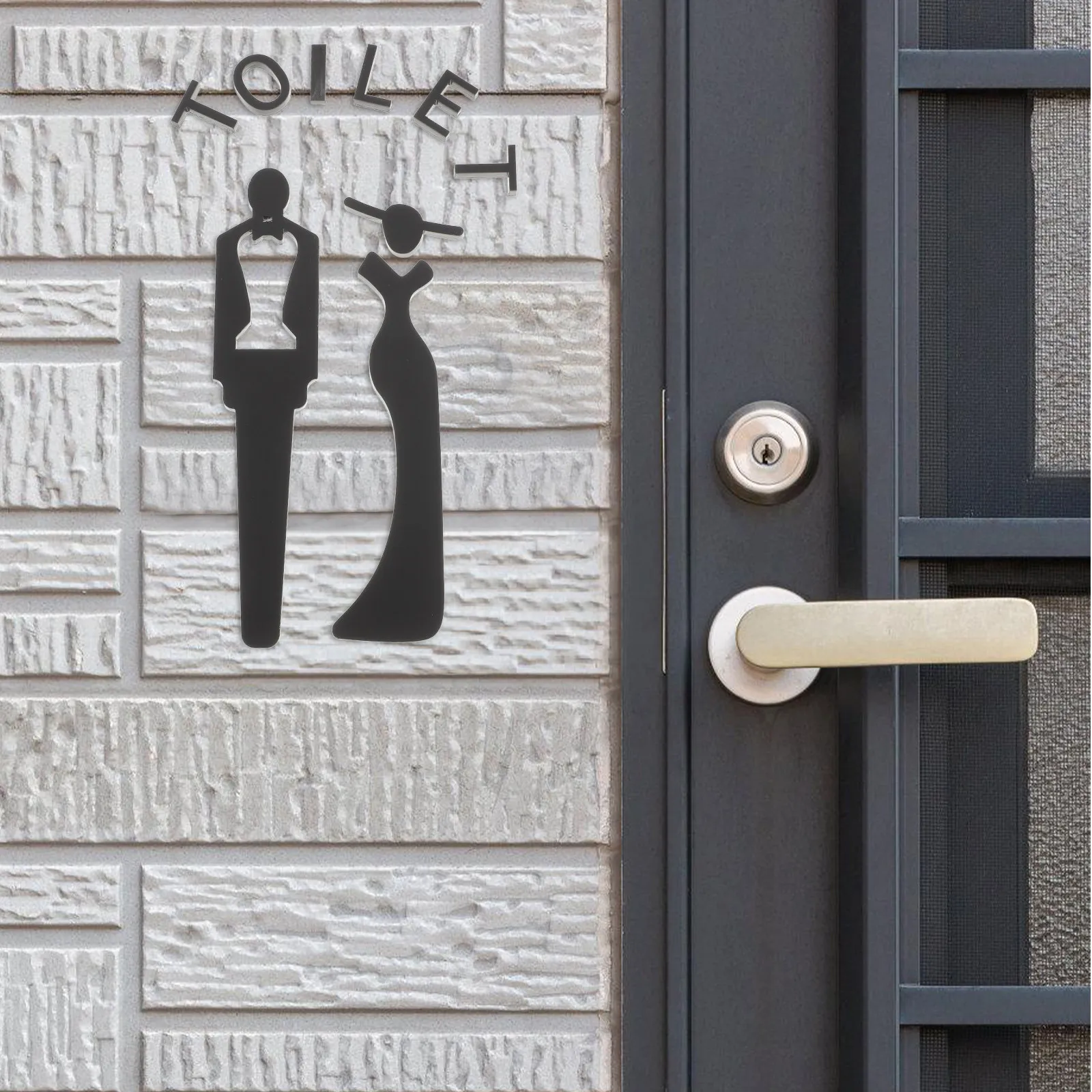 Akrylowe 3D tabliczki łazienko – Home Bathroom Door Signs recenzja i cena