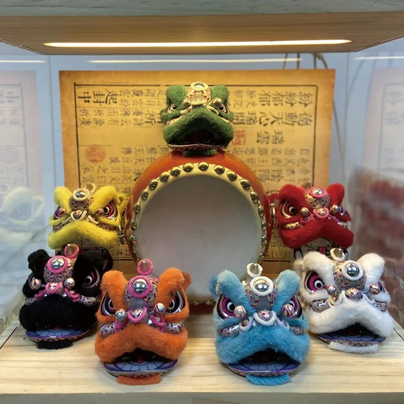 

Big Lion Dance Creative Personality Ornaments Chinese Feng Shui Living Room Bedroom Ornaments Car Ornament Lucky Home Decoration