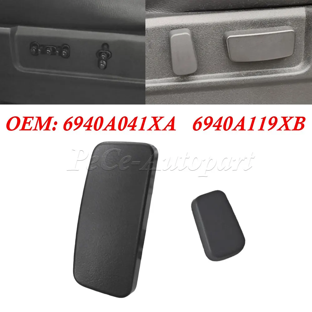 For Mitsubishi Outlander Airtrek ASX Pajero Sport Lance-ex Power Seat Adjust Switch Button Cover 6940A041XA 6940A119XB