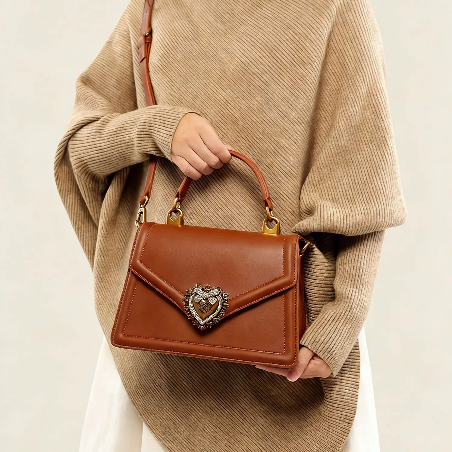 

Elegant Leather Classic Designer Paris Diaper Bags Women'S Trendy Design Crossbody-Bag Luxury Brand Fashionable