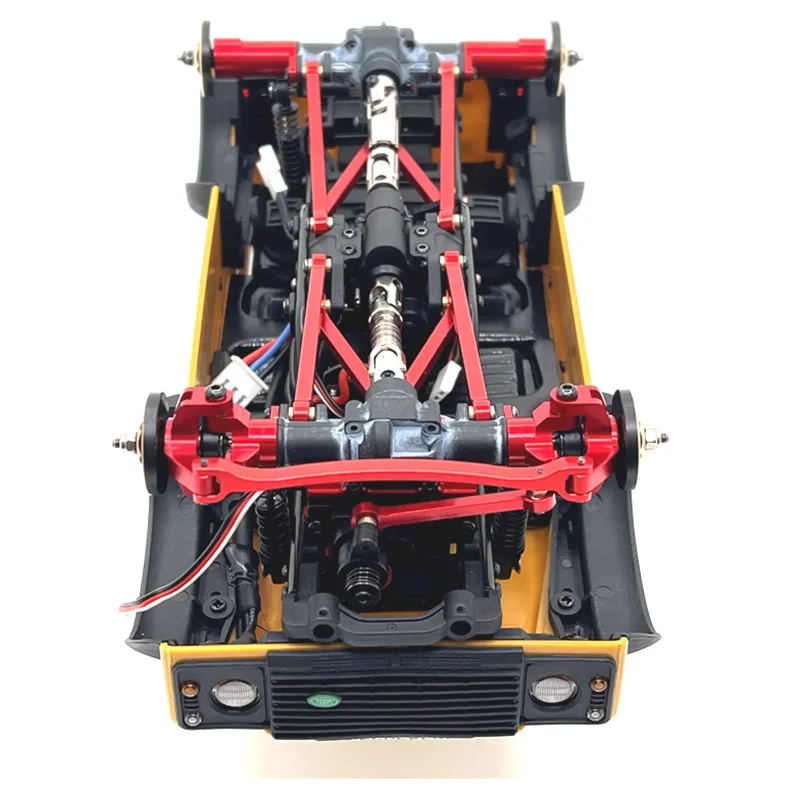 2 قطعة RC قطع غيار السيارات المعدنية ترقية C-نوع مقعد صالح ل FMS 1/24 FCX24M كوب الجمل D90 D110 لاند روفر المدافع RC اكسسوارات السيارات