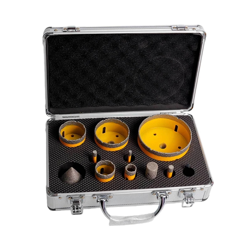 

11PCM14 brazed diamond hole opener set ceramic tile marble granite ceramic angle grinder drill bit