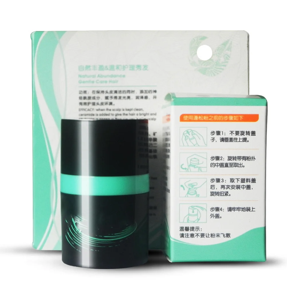 مسحوق الشعر، شامبو جاف يمتص معالجة الشعر، مسحوق خفيف الوزن ومحمول #3