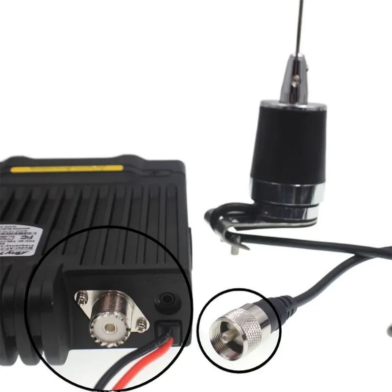 NMO магнитная базовая антенна Daul Band VHF/UHF 134 МГц и 430 МГц 100 Вт для мобильной любительской автомобильной радиостанции рации