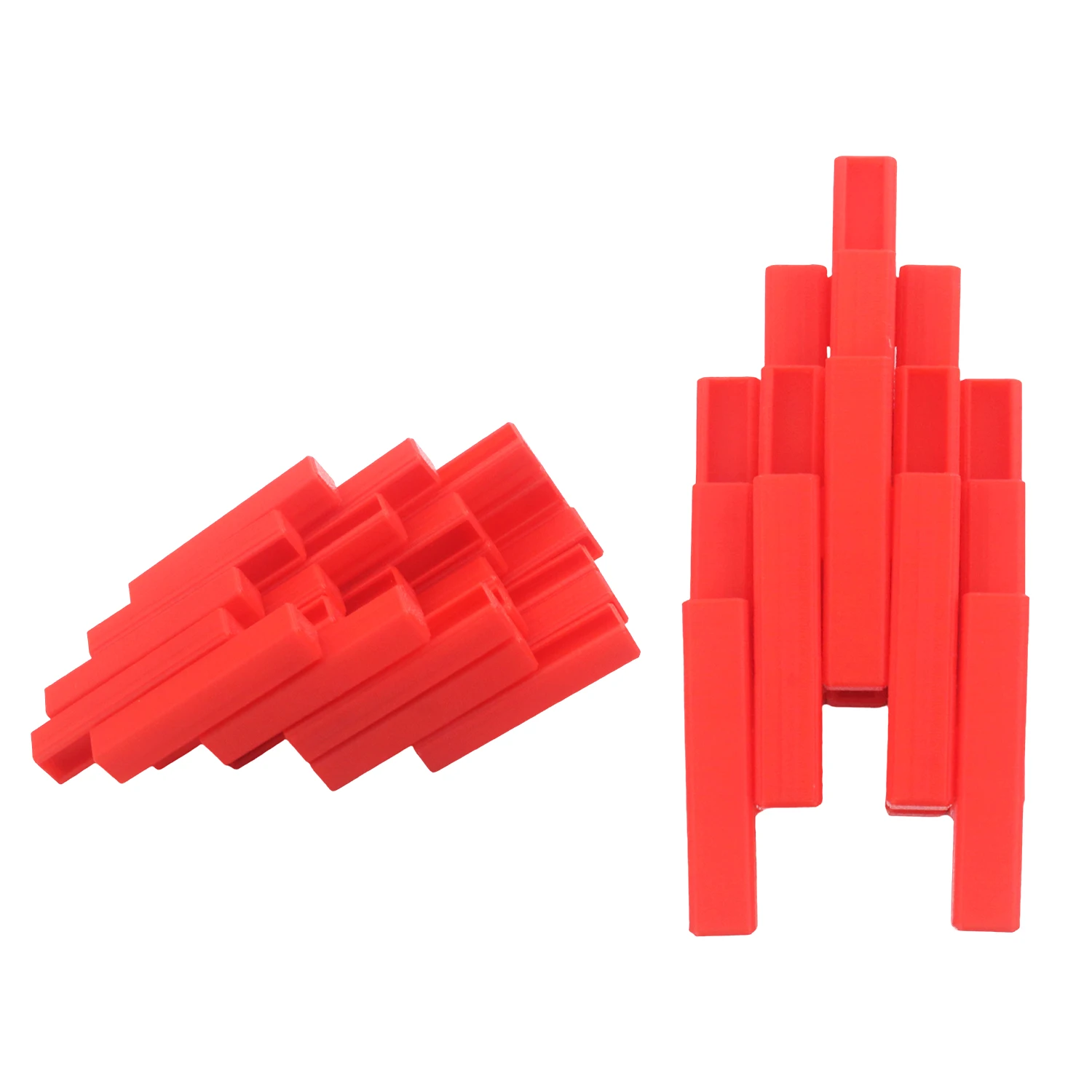 3D プリントされたピクセル キューブ、革新的なデスクトップ装飾、感覚的なストレス解消玩具