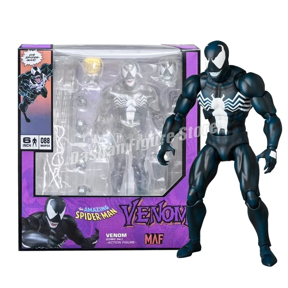 スパイダーマン　MAFEX 088 ヴェノム フィギュア MAFEX 088 ヴェノムアクションフィギュア Maf アメイジング