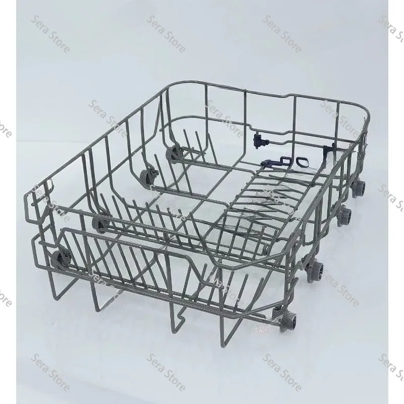 Dishwasher Lower Basket for WQP8-7602 10-Set Special Pull-Out Basket Accessories