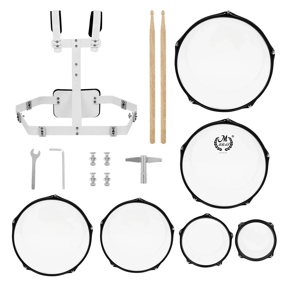 مجموعة أدوات توم الاحترافية المكونة من 6 قطع لعام 2025، لمسة نهائية ممتازة للمسرح والأداء جاهزة