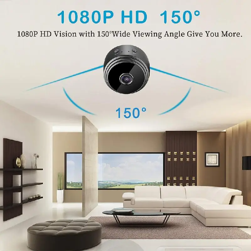 IP Wifi Mini Camera HD 1080P Video Surveillance Camera Remote Monitoring Smart Home Security Protection Detection Camcorders