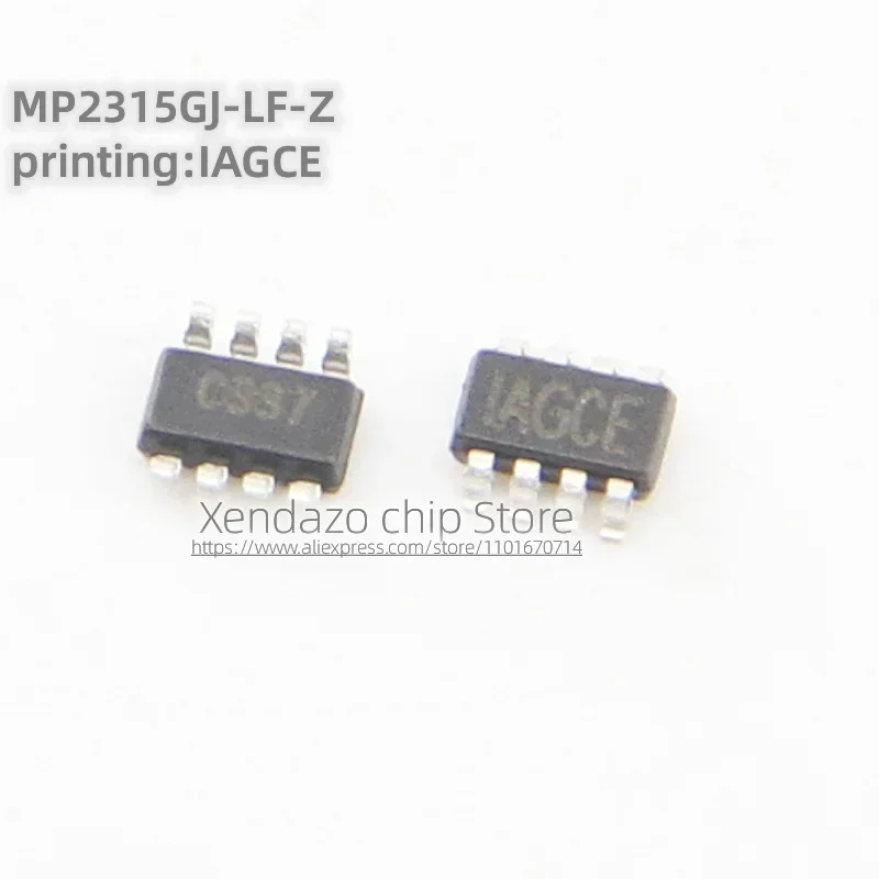 5pcs/lot MP2315GJ-LF-Z  MP2315GJ Silk screen printing IAGCE 1AGCE AGCE SOT23-8 package Original genuine Power chip