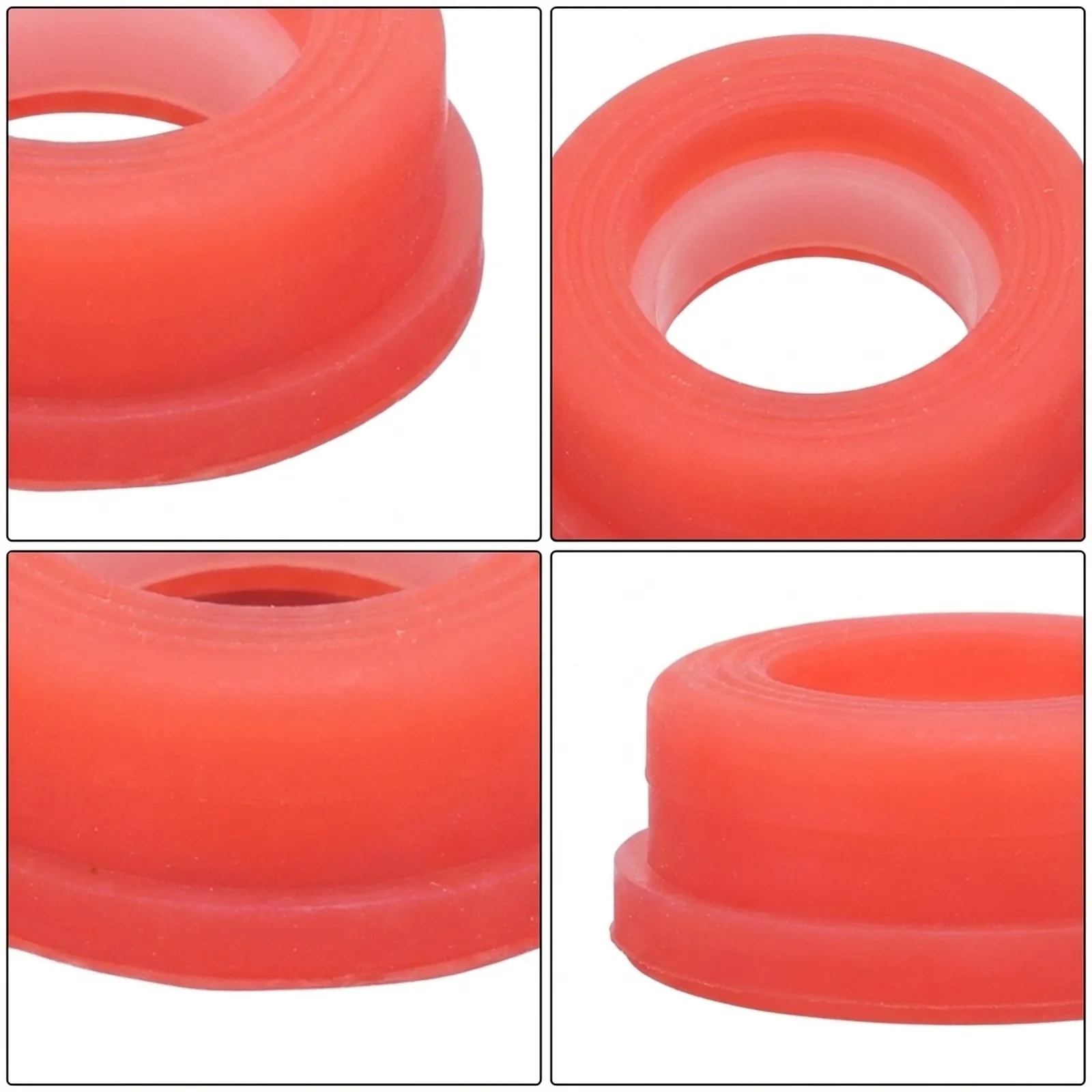 10pcs Valve Core Silicone Seal Core Leak Ring Practical Hardware Accessories 17*6.5MM Home Improvement Accessories