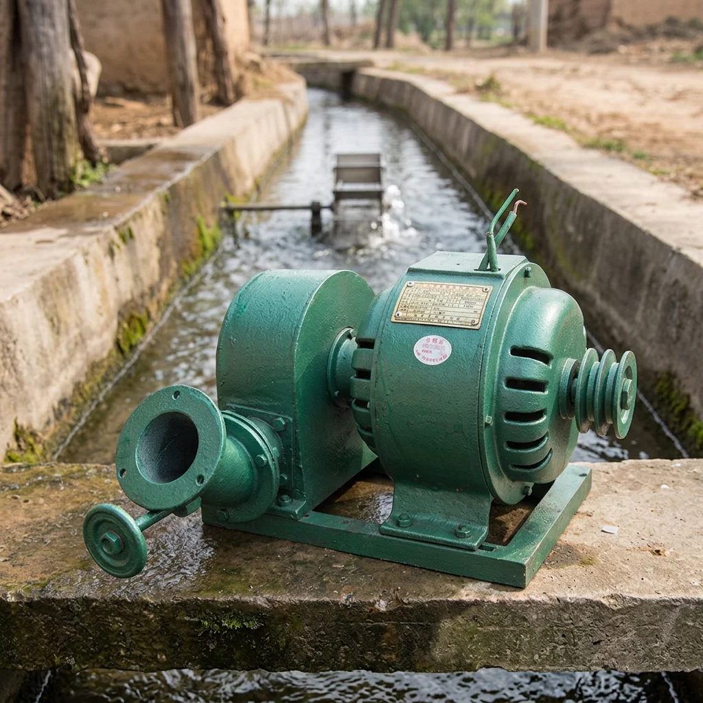 3KW Pelton Mini Turbine Micro Hydropower Water Generator With 220V Rated Voltage