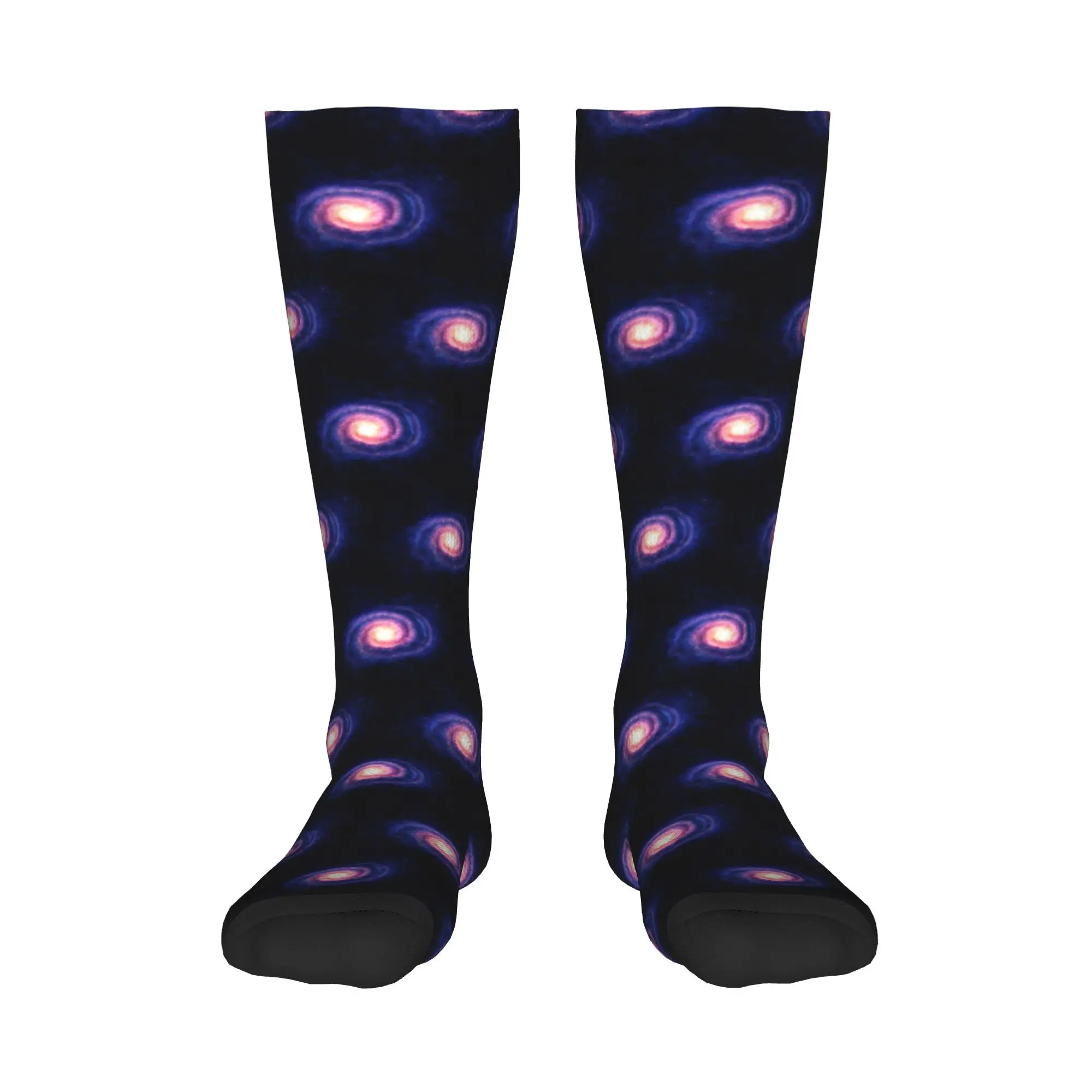 

All Seasons Crew Stockings Cloak Galaxy Universe Planets Socks Harajuku Crazy Hip Hop Long Socks Accessories for Men Women Gifts